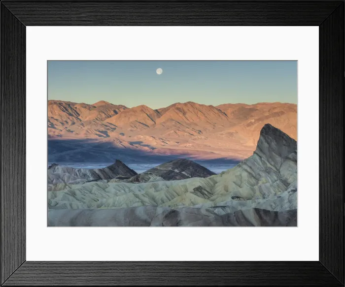 Framed Print : USA, California, Death Valley National Park, Zabriskie Point, morning light Framed Print : USA, California, Death Valley National Park, Zabriskie Point, morning light