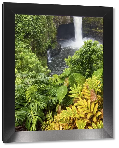 USA, Hawaii, Big Island, Rainbow Falls