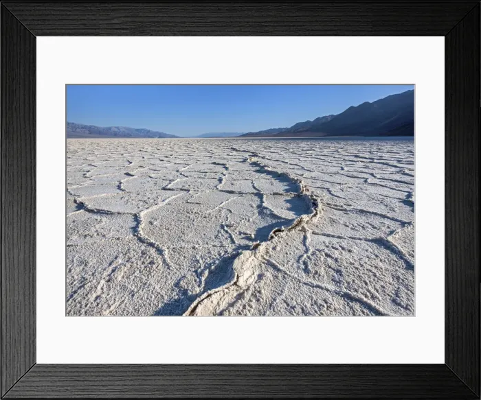Framed Print : USA, California, Death Valley National Park, Badwater Basin Framed Print : USA, California, Death Valley National Park, Badwater Basin