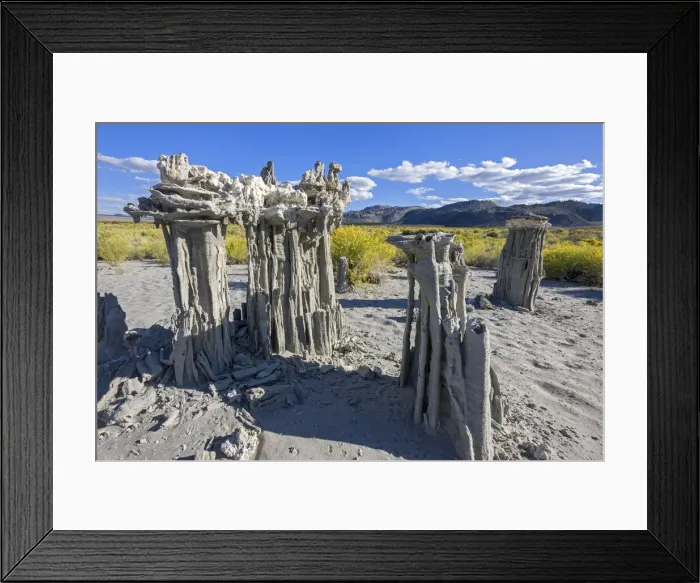 Framed Print : USA, California, Surroundings Mono Lake, Tuff sculptures Framed Print : USA, California, Surroundings Mono Lake, Tuff sculptures
