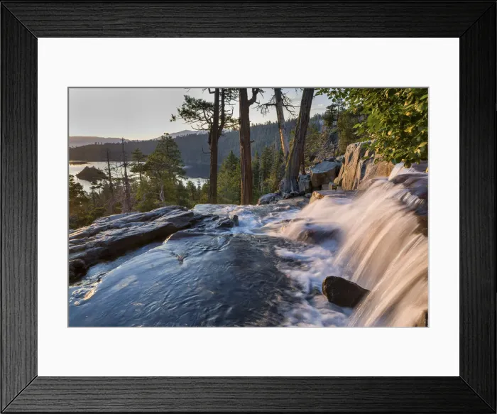 Framed Print : USA, California, Sierra Nevada, Lake Tahoe, Eagle Falls Framed Print : USA, California, Sierra Nevada, Lake Tahoe, Eagle Falls