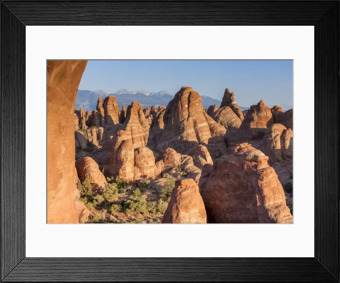 Framed Print : USA, Utah, Arches National Park, Skyline Arch Framed Print : USA, Utah, Arches National Park, Skyline Arch