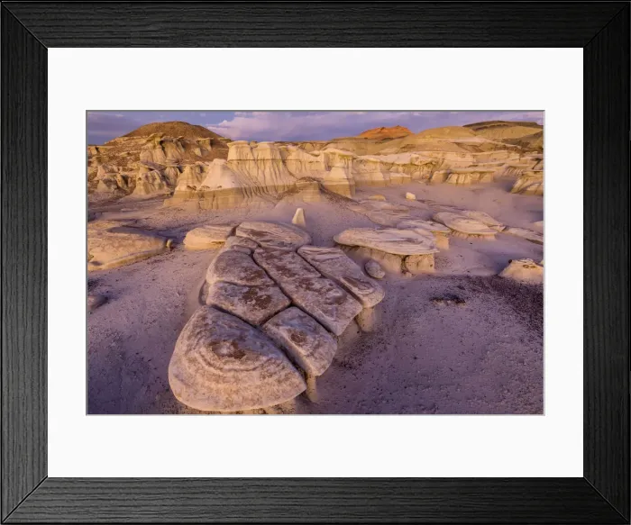 Framed Print : USA, New Mexico, Bisti Wilderness area, Bisti badlands Framed Print : USA, New Mexico, Bisti Wilderness area, Bisti badlands