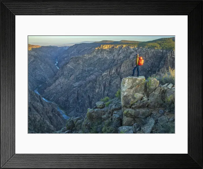 Framed Print : USA, Rocky Mountains, Colorado Back Canyon of the Gunnison, National Park MR Framed Print : USA, Rocky Mountains, Colorado Back Canyon of the Gunnison, National Park MR