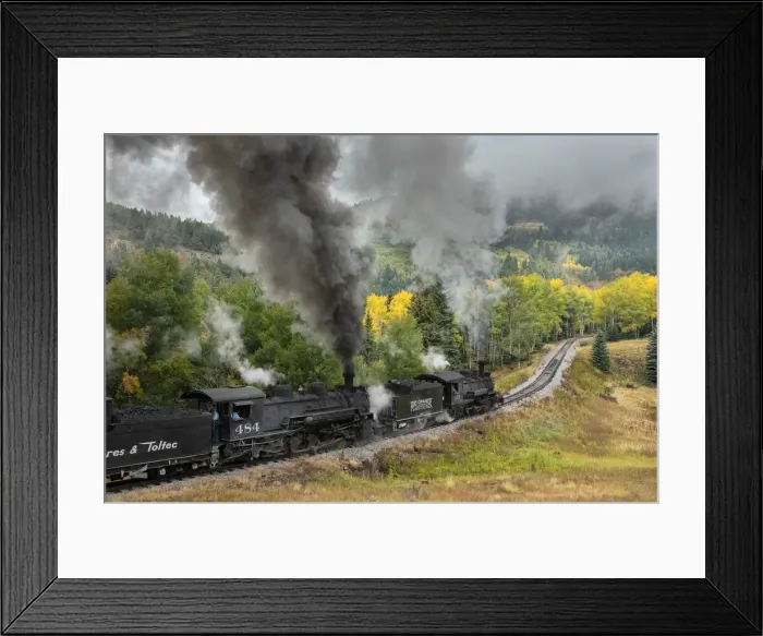 Framed Print : USA, Rocky Mountains, New Mexico, Chama, Cumbres and Toltec Scenic Railroad Framed Print : USA, Rocky Mountains, New Mexico, Chama, Cumbres and Toltec Scenic Railroad