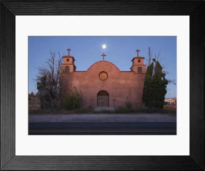Framed Print : USA, New Mexico, San Antonio. Mission church Framed Print : USA, New Mexico, San Antonio. Mission church