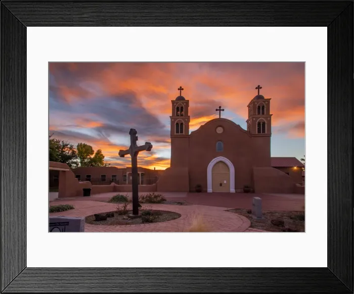 Framed Print : USA, New Mexico, Socorro, San Miguel, Catholic church Framed Print : USA, New Mexico, Socorro, San Miguel, Catholic church