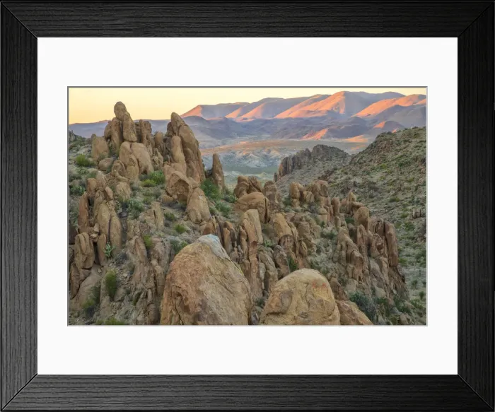 Framed Print : USA, West Texas, Texas Big Big National Park, Grapevine Hills Framed Print : USA, West Texas, Texas Big Big National Park, Grapevine Hills