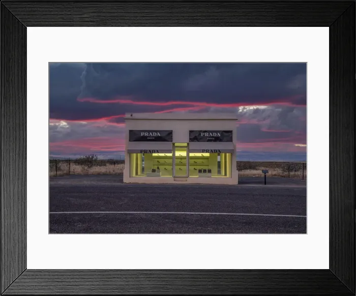 Framed Print : USA, Texas, Marfa, Prada Sculture (dm) Framed Print : USA, Texas, Marfa, Prada Sculture (dm)