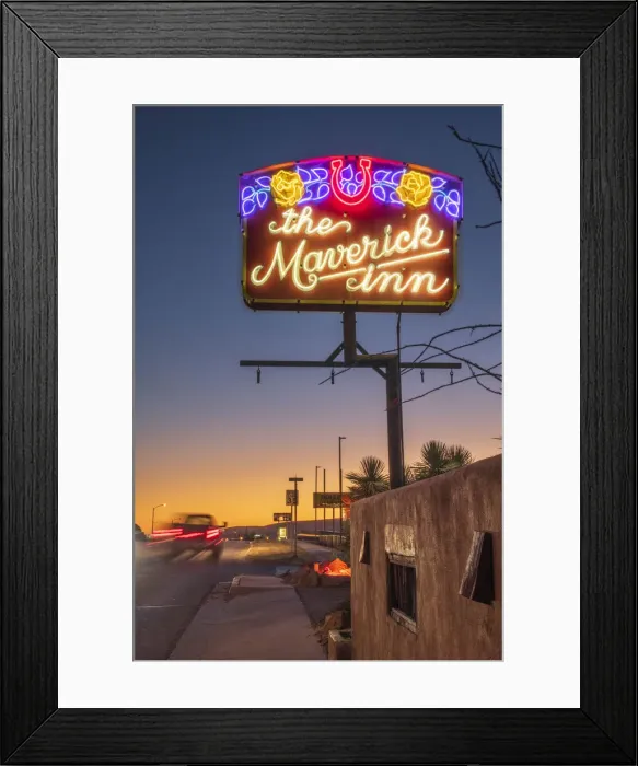 Framed Print : USA, Texas, Abeline, The Maverick Inn Framed Print : USA, Texas, Abeline, The Maverick Inn