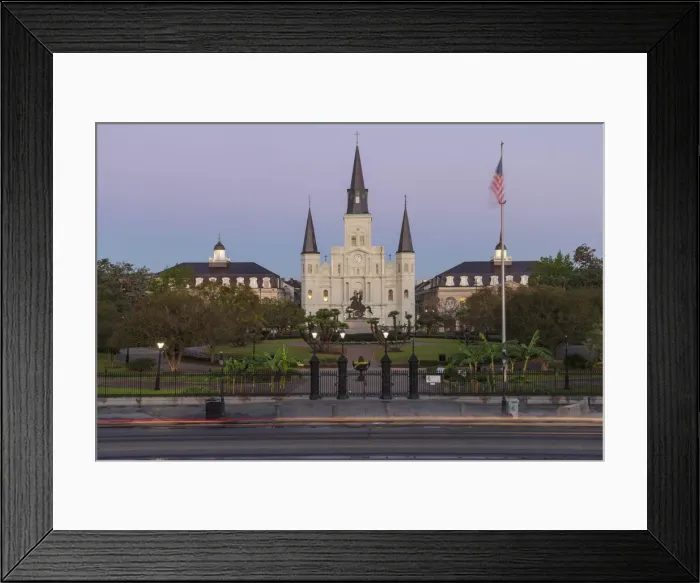 Framed Print : USA, South, Louisiana, New Orleans, Jackson Square, St. Louis Cathedral Framed Print : USA, South, Louisiana, New Orleans, Jackson Square, St. Louis Cathedral
