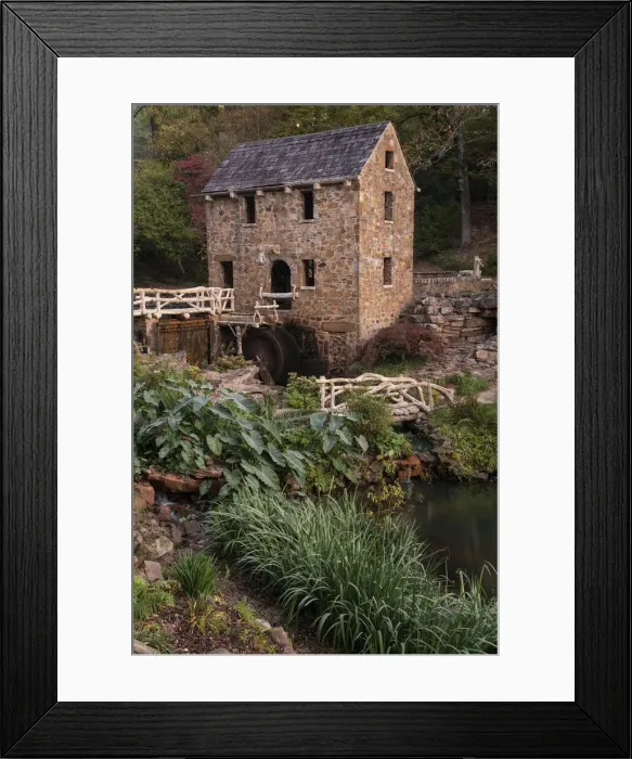 Framed Print : USA, South, Arkansas, Little Rock, T. R Pugh Memorial Park, The Old Mill Framed Print : USA, South, Arkansas, Little Rock, T. R Pugh Memorial Park, The Old Mill