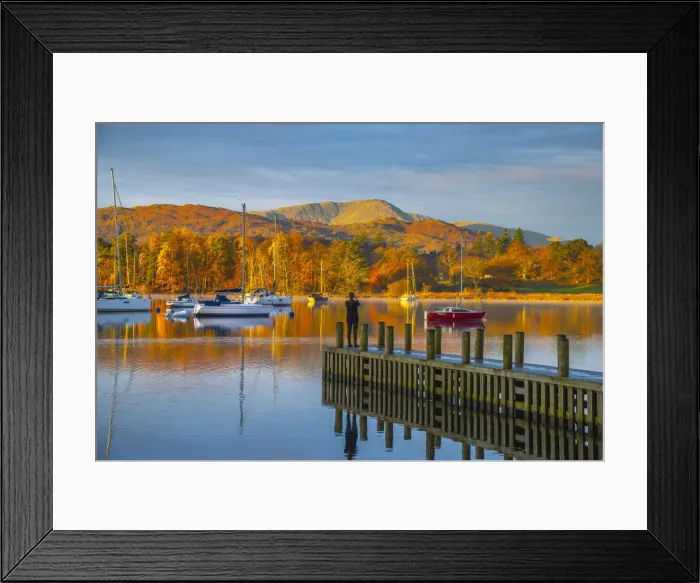 Framed Print : UK, England, Cumbria, Lake District National Park, Windermere, Ambleside Framed Print : UK, England, Cumbria, Lake District National Park, Windermere, Ambleside