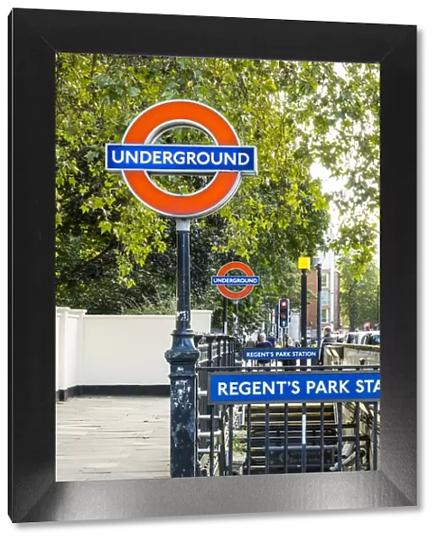 Regents Park underground station, London, England, UK