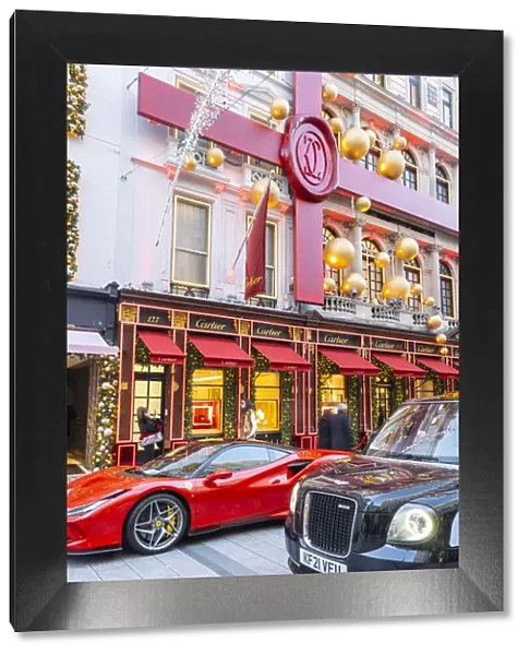 Cartier Store, New Bond Street, Mayfair, London, England, UK