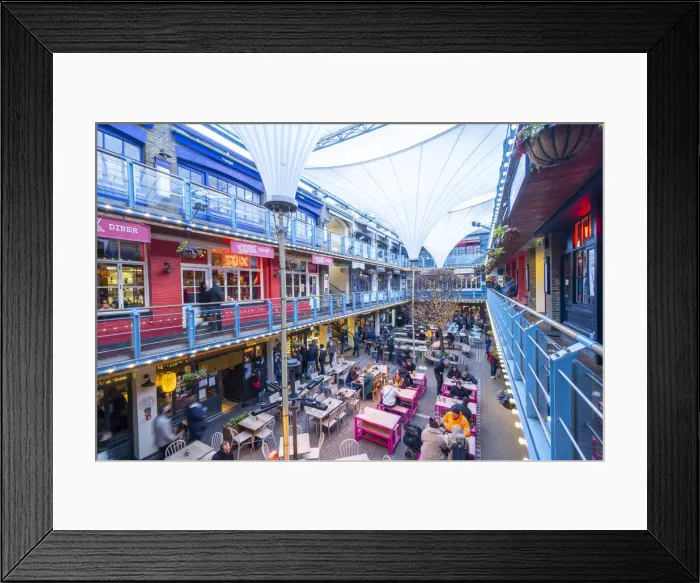 Framed Print : Kingly Court, Soho, London, England, UK Framed Print : Kingly Court, Soho, London, England, UK