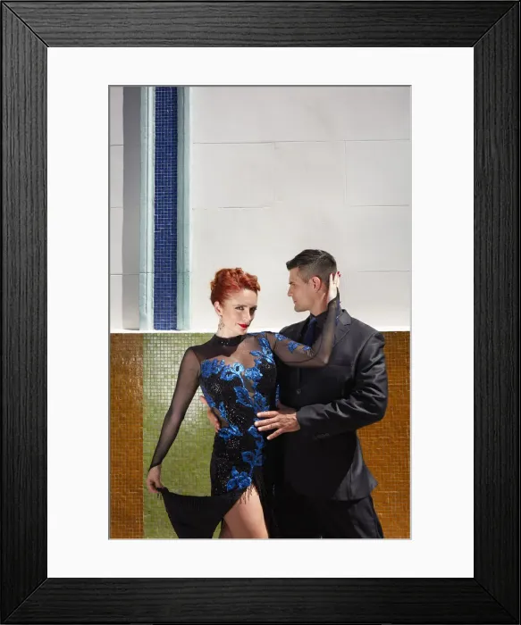 Framed Print : Professional Tango Dancers in front of the wall of the Catulo Tango Club'in the Abasto neighborhood, Buenos Aires, Argentina. (MR) Framed Print : Professional Tango Dancers in front of the wall of the Catulo Tango Club'in the Abasto neighborhood, Buenos Aires, Argentina. (MR)