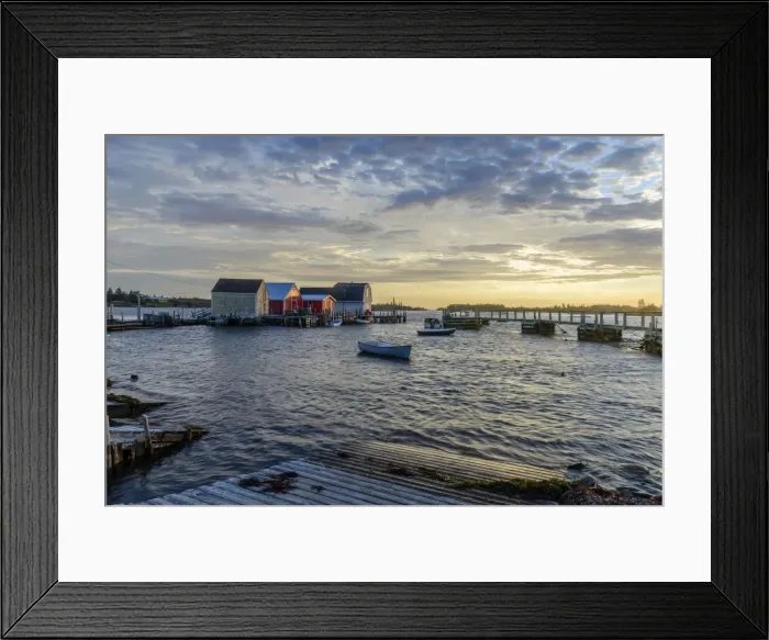 Framed Print : Canada, Nova Scotia, Lunenburg County, Blue Rocks Framed Print : Canada, Nova Scotia, Lunenburg County, Blue Rocks