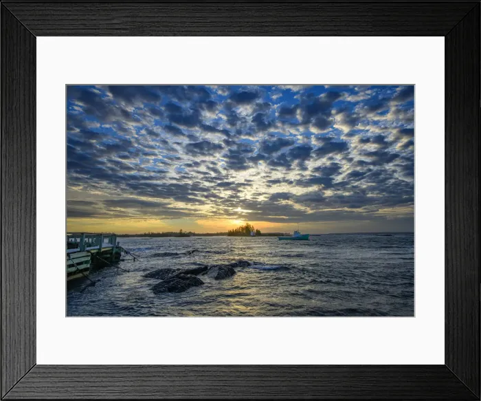 Framed Print : Canada, Nova Scotia, Lunenburg County, Blue Rocks Framed Print : Canada, Nova Scotia, Lunenburg County, Blue Rocks