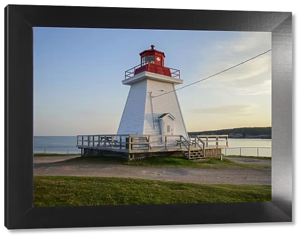 Canada, Maritimes, Cape Breton, Ingonish, Nei ls Harbor Lighthouse