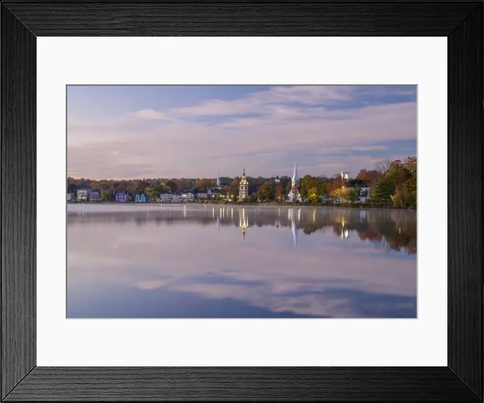 Framed Print : Canada, Nova Scotia, Lunenburg County, Mahone Bay
