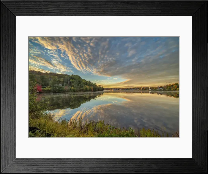 Framed Print : Canada, Nova Scotia, Lunenburg County, Mahone Bay