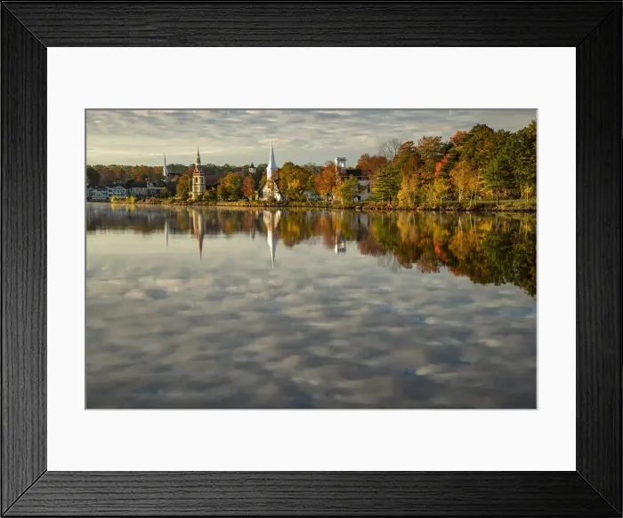 Framed Print : Canada, Nova Scotia, Lunenburg County, Mahone Framed Print : Canada, Nova Scotia, Lunenburg County, Mahone