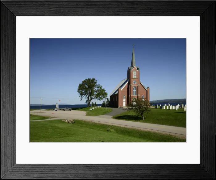 Framed Print : Canada, Nova Scotia, Iona, St. Barra street Columba Catholoc Church Framed Print : Canada, Nova Scotia, Iona, St. Barra street Columba Catholoc Church