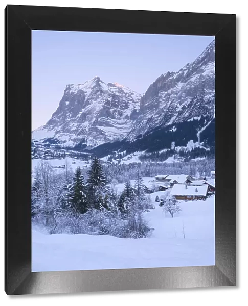 Wetterhorn mountain, Grindelwald, Jungfrau Region, Berner Oberland, Switzerland