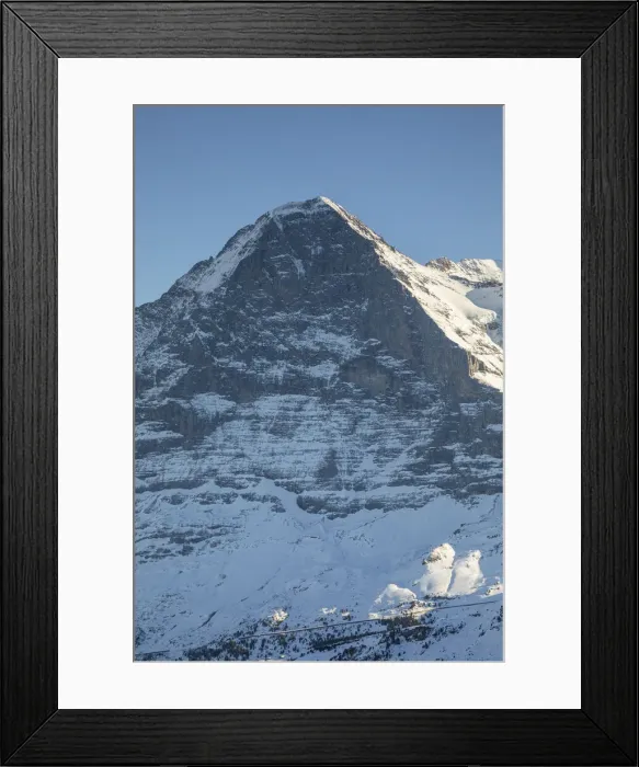 Framed Print : Eiger North Face, Jungfrau Region, Berner Oberland, Switzerland Framed Print : Eiger North Face, Jungfrau Region, Berner Oberland, Switzerland