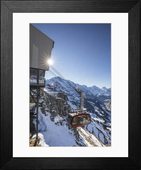 Framed Print : Mannlichen, Jungfrau Region, Berner Oberland, Switzerland Framed Print : Mannlichen, Jungfrau Region, Berner Oberland, Switzerland
