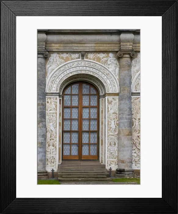 Framed Print : Facade of Ball Room (Micovna) of Prague Castle in the Royal Garden, Mala Strana, Prague, Bohemia, Czech Republic