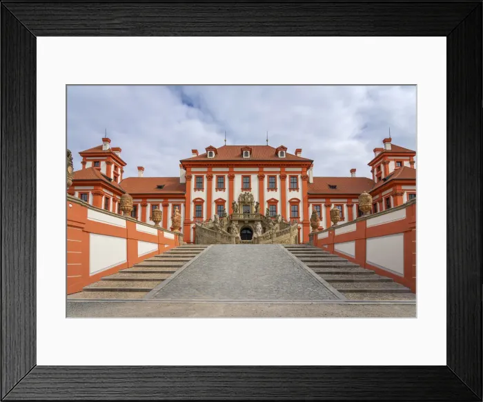 Framed Print : Baroque Troja Chateau, Prague, Bohemia, Czech Republic Framed Print : Baroque Troja Chateau, Prague, Bohemia, Czech Republic