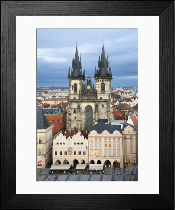 Framed Print : Church of Our Lady before Tyn, Old Town of Prague, Prague, Bohemia, Czech Republic Framed Print : Church of Our Lady before Tyn, Old Town of Prague, Prague, Bohemia, Czech Republic