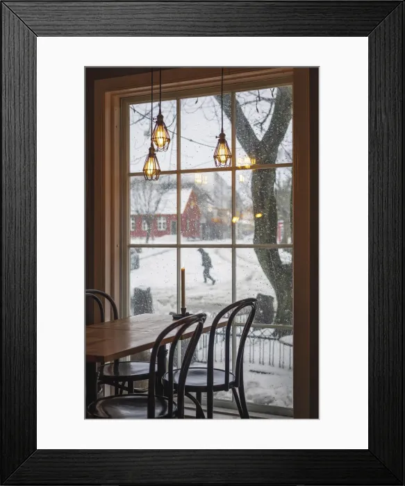 Framed Print : Paname Cafe in the city of Torshavn. Faroe Islands Framed Print : Paname Cafe in the city of Torshavn. Faroe Islands