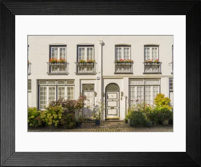 Framed Print : Local architecture, Hyde park, London, England, UK
