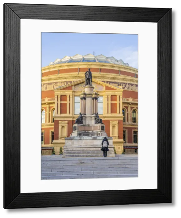 Framed Print : Memorial for the Exhibition of 1851, outside The Royal Albert Hall, London, England, UK Framed Print : Memorial for the Exhibition of 1851, outside The Royal Albert Hall, London, England, UK