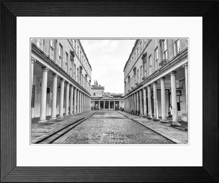 Framed Print : Bath Street, Bath, Somerset, England