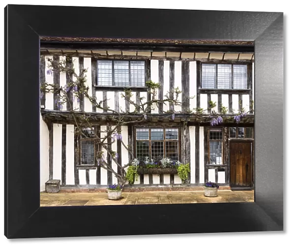 Timber framed cottage in Lavenham, Suffolk, England