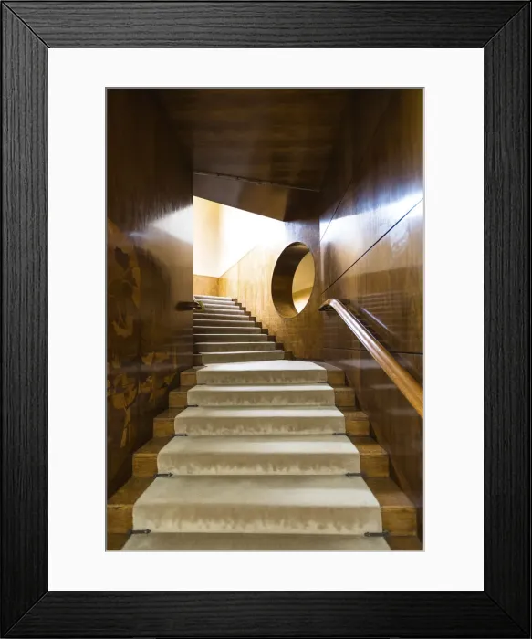 Framed Print : The Art Deco interior of the Eltham Palace, Greenwich, London, England Framed Print : The Art Deco interior of the Eltham Palace, Greenwich, London, England