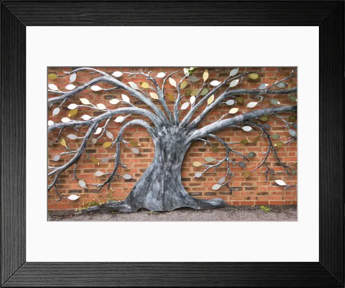 Framed Print : The Greenwood Tree, a specially commissioned sculpture by Adam Barrett, in the Great Garden at Shakespeare New Place, Stratford-upon-Avon, Warwickshire, England Framed Print : The Greenwood Tree, a specially commissioned sculpture by Adam Barrett, in the Great Garden at Shakespeare New Place, Stratford-upon-Avon, Warwickshire, England