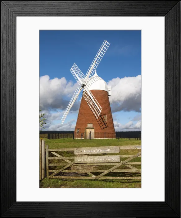 Framed Print : Halnaker Windmill, West Sussex, England