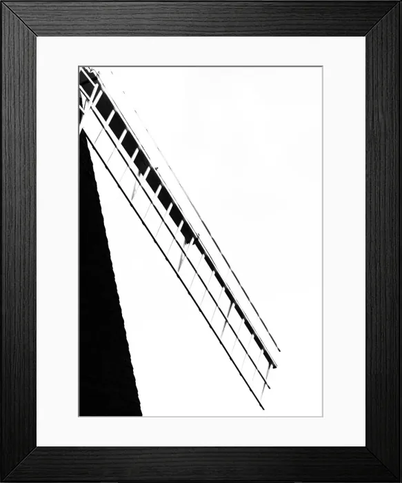 Framed Print : A sail of the Halnaker Windmill, West Sussex, England Framed Print : A sail of the Halnaker Windmill, West Sussex, England