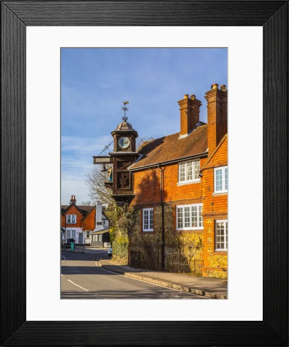 Framed Print : Abinger Hammer, Surrey, England, United Kingdom Framed Print : Abinger Hammer, Surrey, England, United Kingdom