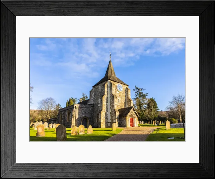 Framed Print : St. Michael and All Angels, Mickleham, Dorking, Surrey, England, United Kingdom Framed Print : St. Michael and All Angels, Mickleham, Dorking, Surrey, England, United Kingdom