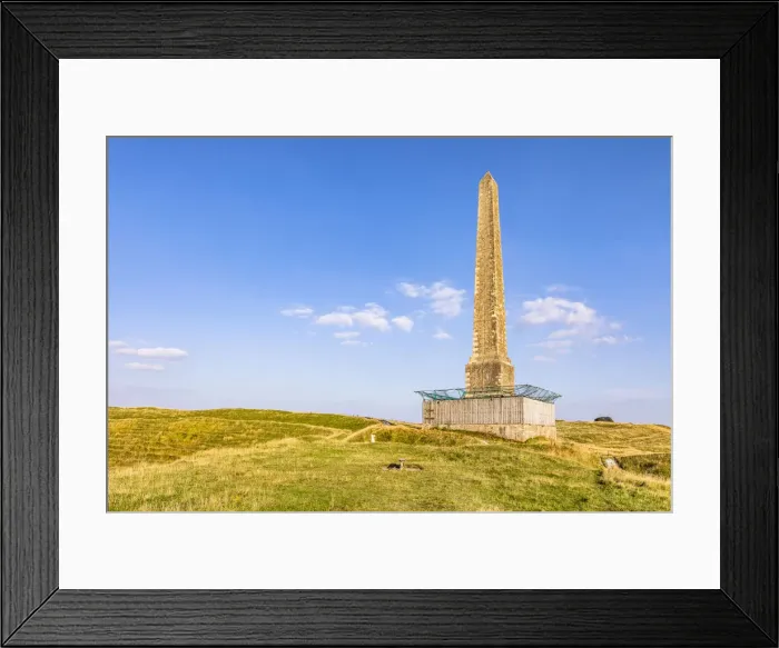 Framed Print : The Lansdowne Monument, Calne, Wiltshire, England, United Kingdom