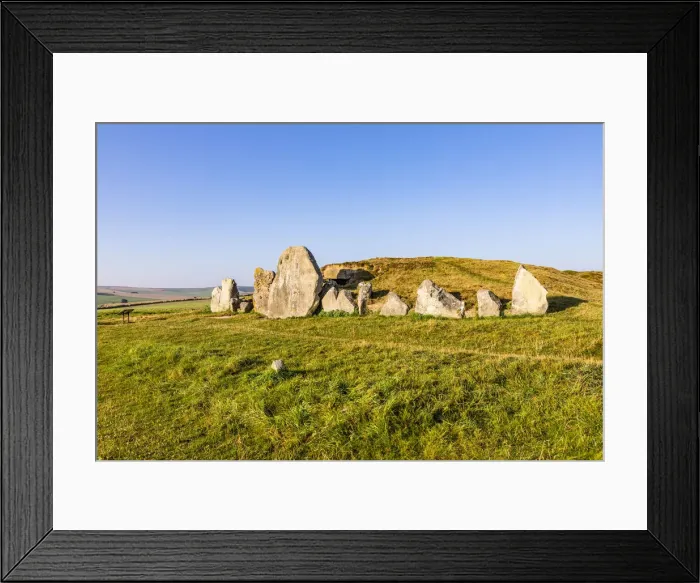 Framed Print : West Kennet Long Barrow, Marlborough, Wiltshire, England, United Kingdom Framed Print : West Kennet Long Barrow, Marlborough, Wiltshire, England, United Kingdom