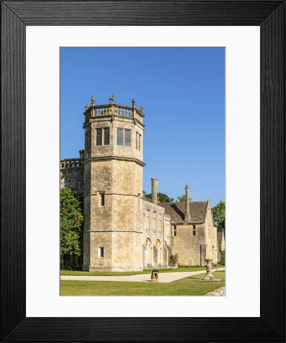 Framed Print : Lacock Abbey, Lacock, Chippenham, Wiltshire, England, United Kingdom