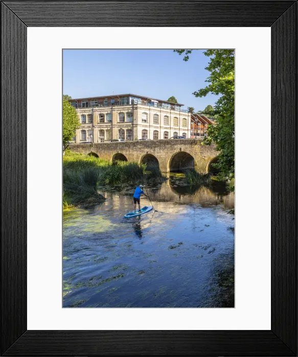 Framed Print : Town Bridge and Lock-up and River Avon, Bradford-on-Avon, Wiltshire, England, United Kingdom Framed Print : Town Bridge and Lock-up and River Avon, Bradford-on-Avon, Wiltshire, England, United Kingdom