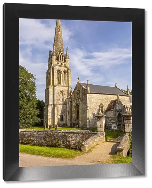 St Michaels Church, Teffont, Salisbury, Wiltshire, England, United Kingdom